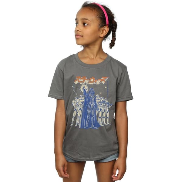 Star Wars Girls Kanji Force Choke Cotton T-Shirt