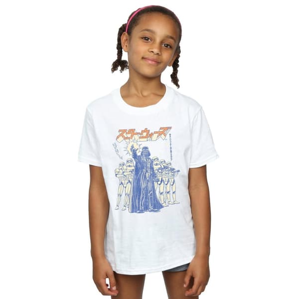 Star Wars Girls Kanji Force Choke Cotton T-Shirt