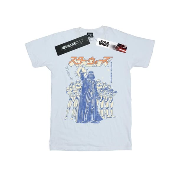 Star Wars Girls Kanji Force Choke Cotton T-Shirt