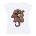Pikkukuva 1 / 3: Disney Womens/Ladies Aladdin Movie Jafar Dark And Mysterious Cotton T-Shirt