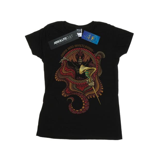 Disney Womens/Ladies Aladdin Movie Jafar Dark And Mysterious Cotton T-Shirt
