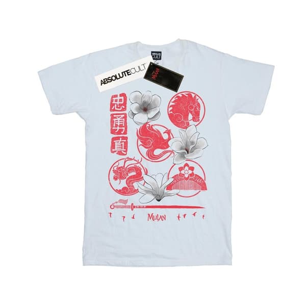 Disney T-shirt med ikoner från Mulan-filmen för herrar