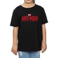 Miniatyrbillede 3 af 5: Marvel Girls Ant-Man Movie Logo Cotton T-Shirt