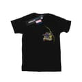 Miniatyrbild 1 av 3: Marvel T-shirt i bomull med brösttryck och Hawkeye-tatuering för flickor