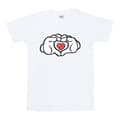 Pikkukuva 1 / 4: Disney Girls Mickey Mouse Heart Hands Cotton T-Shirt