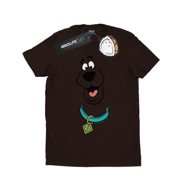 Scooby Doo Womens/Ladies Big Face Cotton Boyfriend T-Shirt