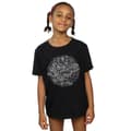 Miniatyrbillede 2 af 5: Star Wars Girls Christmas Death Star Cotton T-Shirt