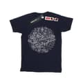 Miniatyrbillede 1 af 5: Star Wars Girls Christmas Death Star Cotton T-Shirt