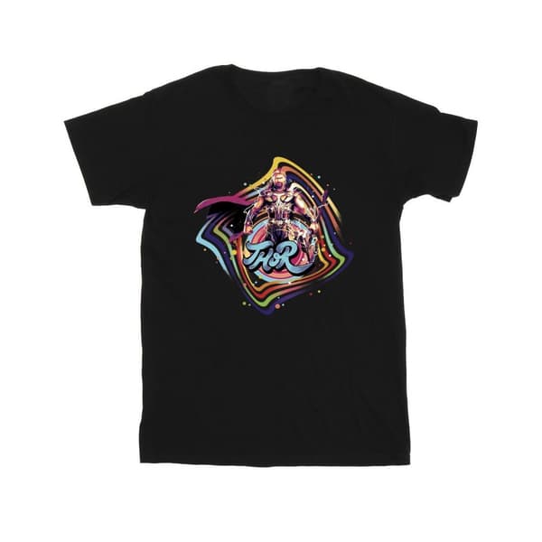 Marvel Mens Thor Love And Thunder Thor Swirl T-shirt