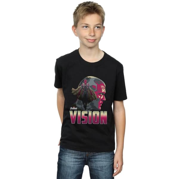 Marvel Boys Avengers Infinity War Vision Character T-Shirt