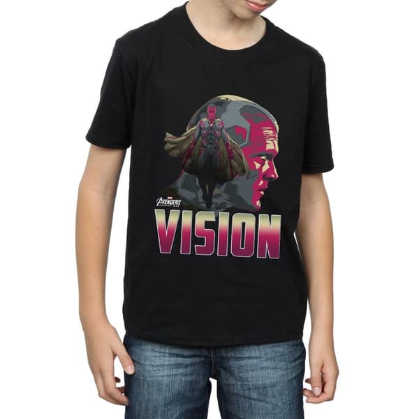 Marvel Boys Avengers Infinity War Vision Character T-Shirt