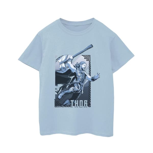 Marvel Pojkar - Thor Love And Thunder Attack T-shirt