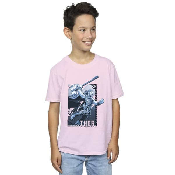 Marvel Pojkar - Thor Love And Thunder Attack T-shirt