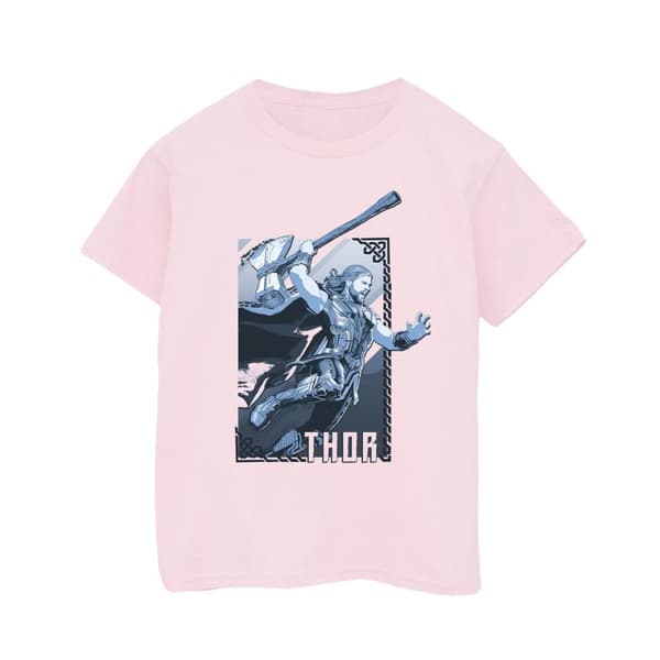 Marvel Pojkar - Thor Love And Thunder Attack T-shirt