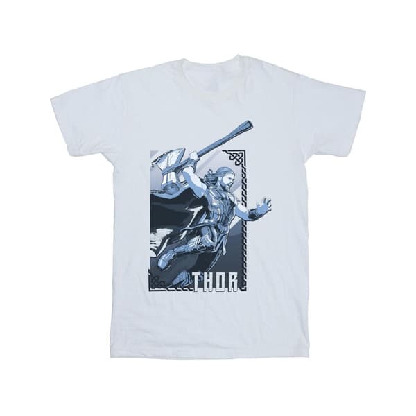 Marvel Pojkar - Thor Love And Thunder Attack T-shirt