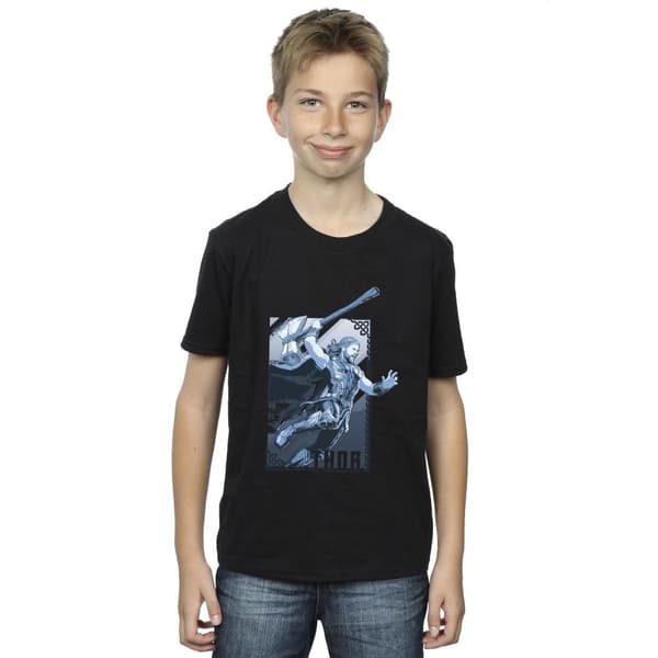 Marvel Pojkar - Thor Love And Thunder Attack T-shirt
