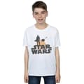 Miniatyrbild 2 av 3: Star Wars Pojkar Mandalorian Mando And The Child Silhouette T-shirt