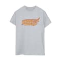 Miniatyrbillede 1 af 4: Netflix Womens/Ladies Stranger Things Logo Breaking Cotton Boyfriend T-Shirt