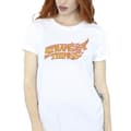 Miniatyrbillede 3 af 4: Netflix Womens/Ladies Stranger Things Logo Breaking Cotton Boyfriend T-Shirt