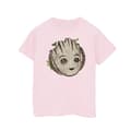 Miniatyrbild 1 av 3: Marvel T-shirt i bomull med trähuvud för flickor - I Am Groot