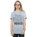 Miniatyrbild 2 av 3: Disney Dam/dam Princess Multi Faces Boyfriend T-shirt i bomull