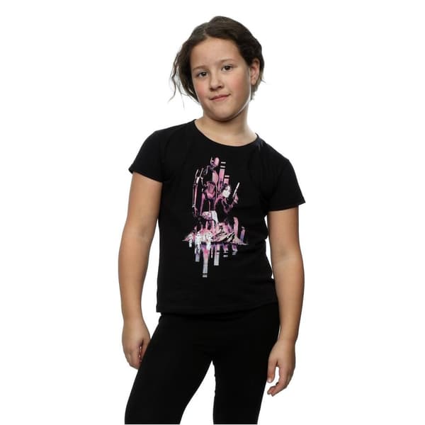 Star Wars Rogue One - Jyn och K-2SO - bomulls-T-shirt för flickor