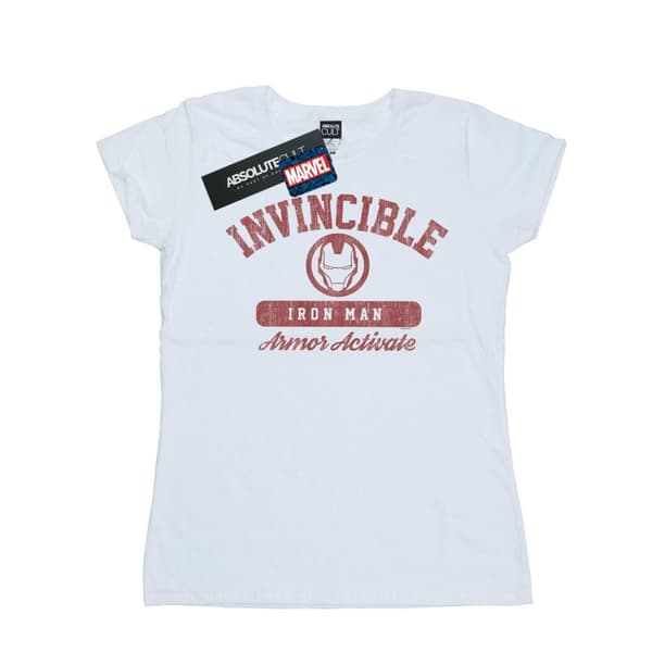 Marvel Womens/Ladies Iron Man Activate Cotton T-Shirt