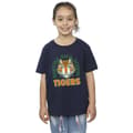 Miniatyrbild 2 av 3: Netflix Stranger Things Hawkins Arch Tiger bomulls-T-shirt för flickor