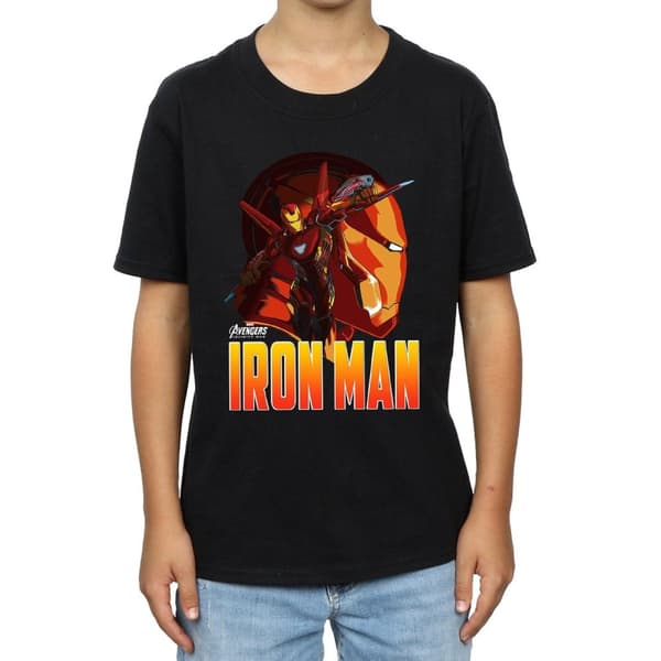 Marvel Pojkar Avengers Infinity War Iron Man Character T-shirt