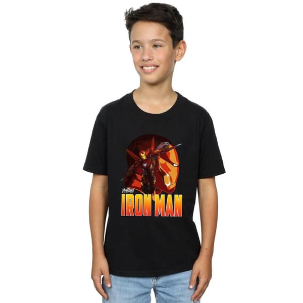 Marvel Pojkar Avengers Infinity War Iron Man Character T-shirt