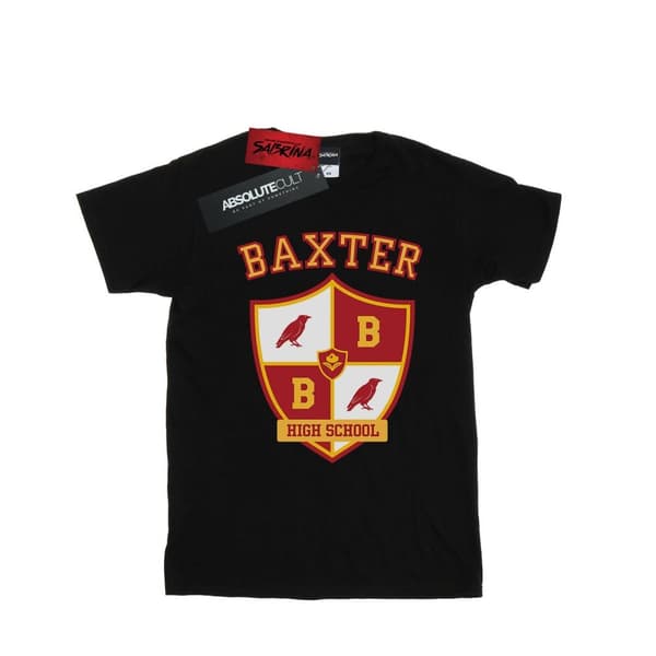 The Chilling Adventures Of Sabrina Mens Baxter Crest T-Shirt
