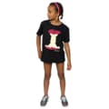 Miniatyrbillede 4 af 5: Disney Princess Girls Snow White Silhouette Cotton T-Shirt