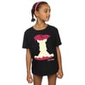 Miniatyrbillede 2 af 5: Disney Princess Girls Snow White Silhouette Cotton T-Shirt