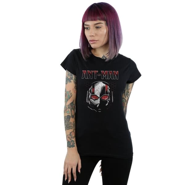 Marvel Dam/Tjej Ant-Man And The Wasp Scott Mask Hexagon T-shirt i bomull