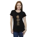 Miniatyrbild 2 av 3: Marvel Dam/kvinnor - I Am Groot Wave Pose - Bomulls-T-shirt