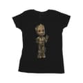 Miniatyrbild 1 av 3: Marvel Dam/kvinnor - I Am Groot Wave Pose - Bomulls-T-shirt