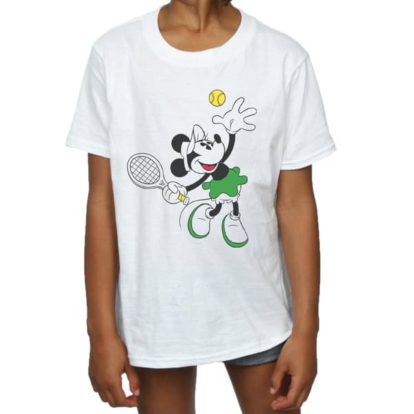 Disney Minnie Mouse Tennis T-shirt i bomull för flickor