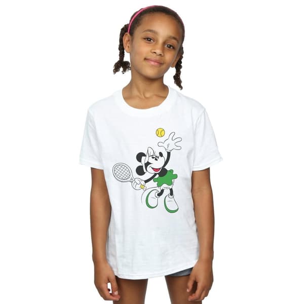 Disney Minnie Mouse Tennis T-shirt i bomull för flickor