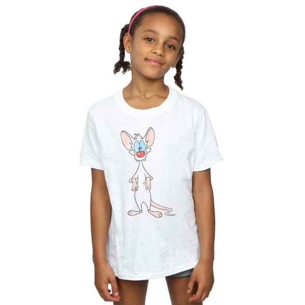 Animaniacs Girls Pinky Classic Pose Cotton T-Shirt