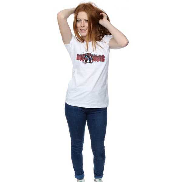 Marvel Dam/Tjej Avengers Infinity War Hulkbuster 2.0 T-shirt i bomull