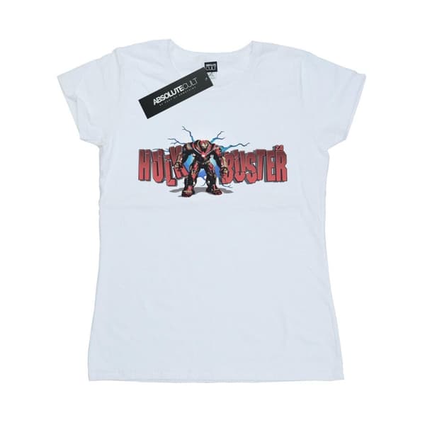 Marvel Dam/Tjej Avengers Infinity War Hulkbuster 2.0 T-shirt i bomull
