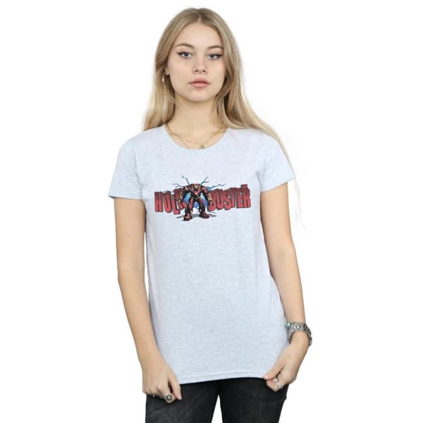 Marvel Dam/Tjej Avengers Infinity War Hulkbuster 2.0 T-shirt i bomull