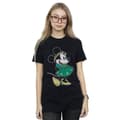 Miniatyrbilde 2 av 3: Disney Womens/Ladies Minnie Mouse St Patrick´s Day Costume Cotton Boyfriend T-Shirt