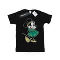 Miniatyrbilde 1 av 3: Disney Womens/Ladies Minnie Mouse St Patrick´s Day Costume Cotton Boyfriend T-Shirt