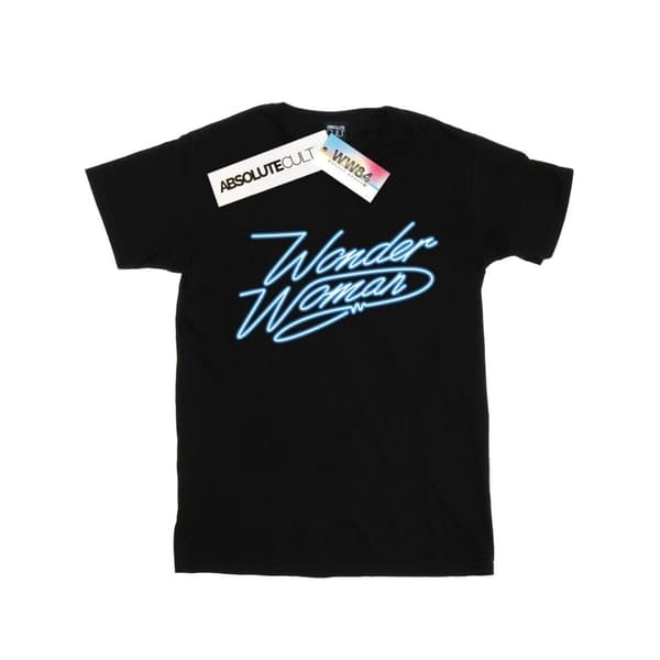 DC Comics Girls Wonder Woman 84 Neon Wonder Woman Cotton T-Shirt