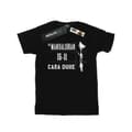 Miniatyrbillede 1 af 3: Star Wars Boys The Mandalorian Warrior Silhouettes T-Shirt