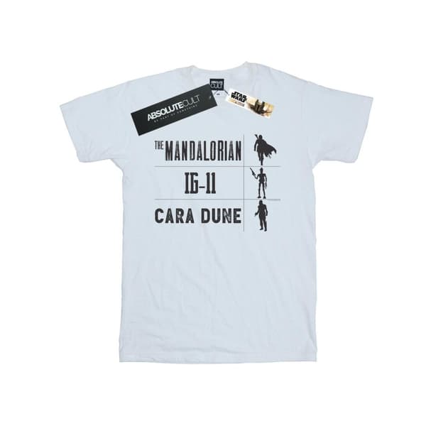 Star Wars Boys The Mandalorian Warrior Silhouettes T-Shirt
