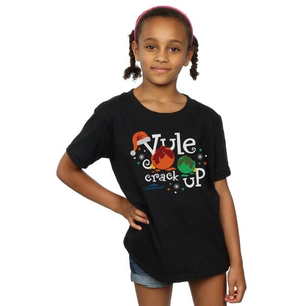 National Lampoon´s Christmas Vacation Yule Crack Up T-shirt i bomull för flickor