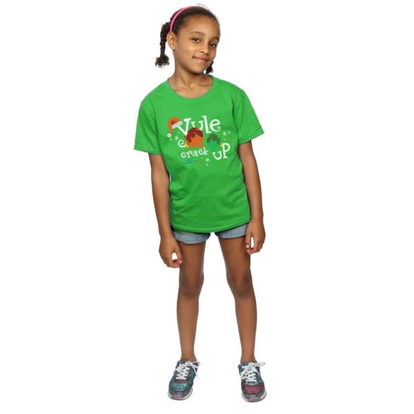 National Lampoon´s Christmas Vacation Yule Crack Up T-shirt i bomull för flickor