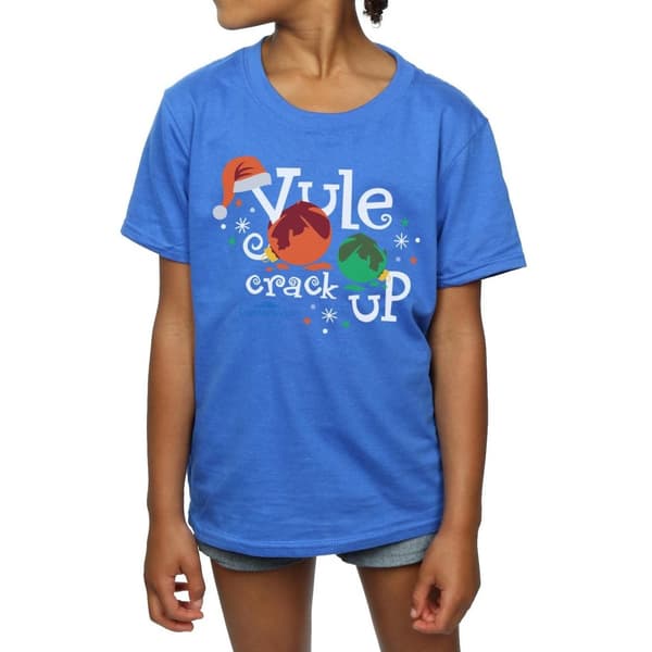 National Lampoon´s Christmas Vacation Yule Crack Up T-shirt i bomull för flickor